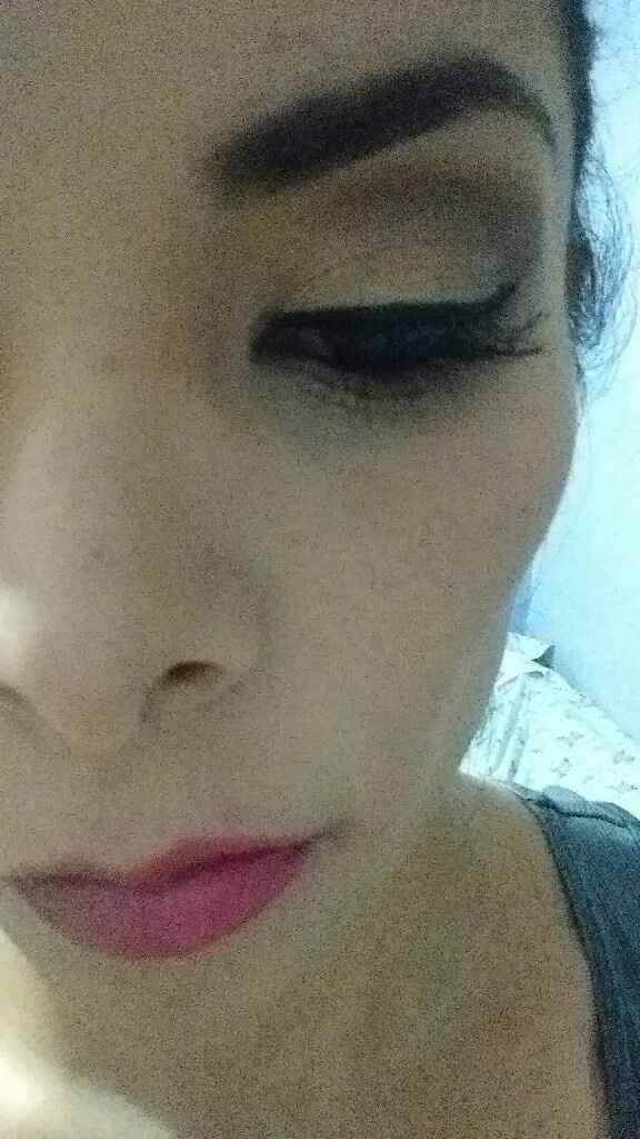 Prueba de maquillaje !! :) - 1