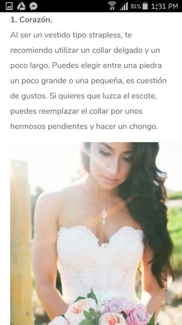 Joyeria según tu vestido - 1