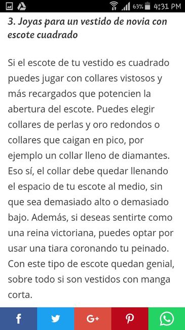 Joyeria según tu vestido - 2