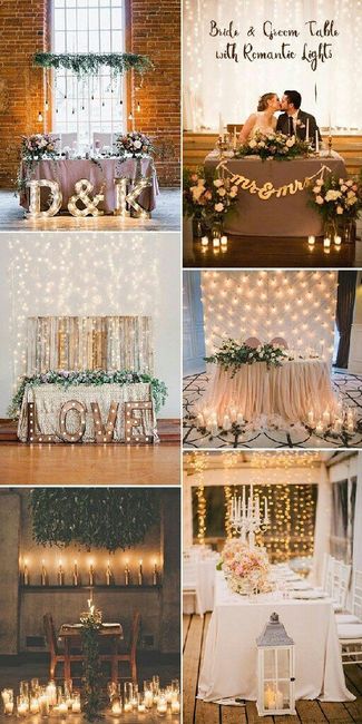 Ideas para mesa de novios - 9