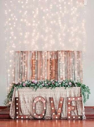 Ideas para mesa de novios - 10