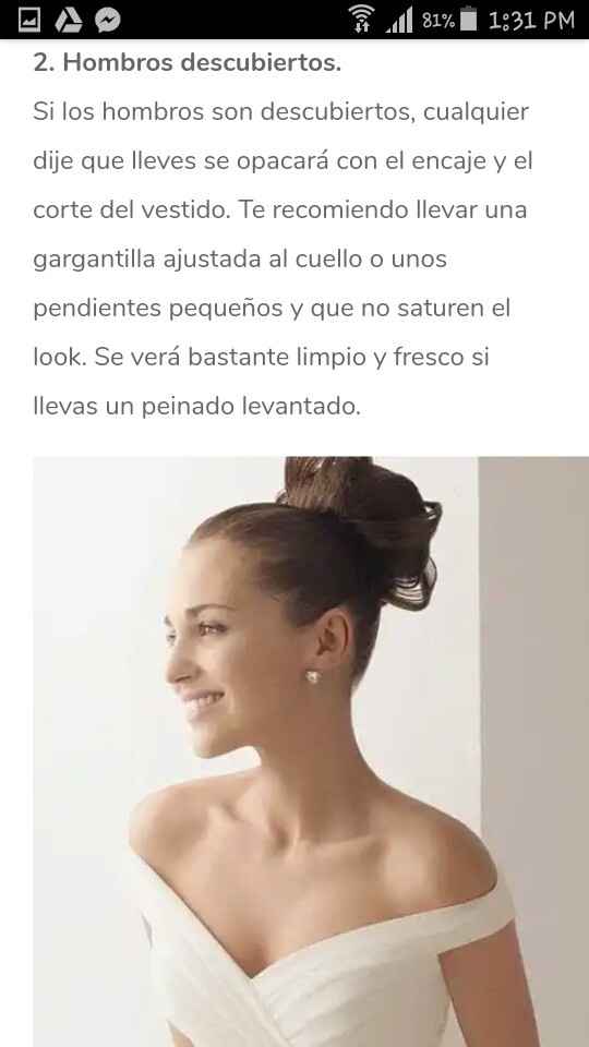 Joyeria según tu vestido - 2
