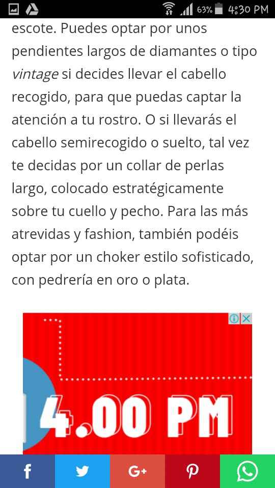 Joyeria según tu vestido - 1