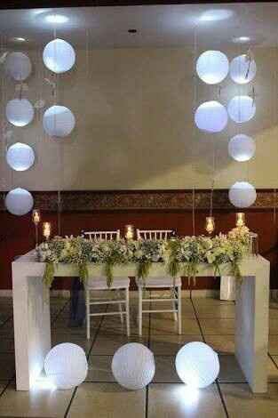 Ideas para mesa de novios - 5
