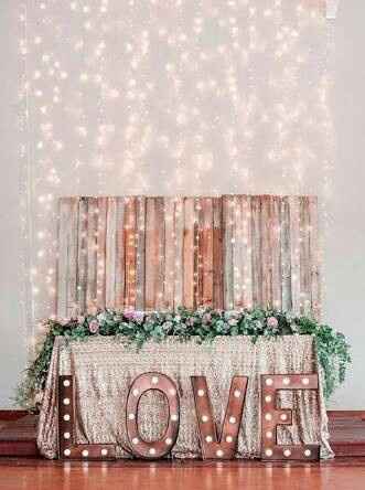 Ideas para mesa de novios - 10