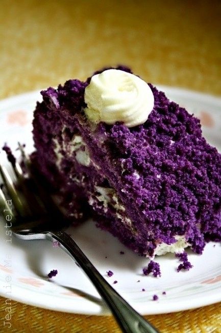 pastel morado