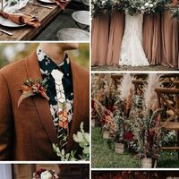 ¡Color del tema de la boda y damas de honor! - 1