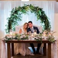 Mesa de novios etilo rústico - 1