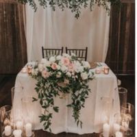 Mesa de novios etilo rústico - 2