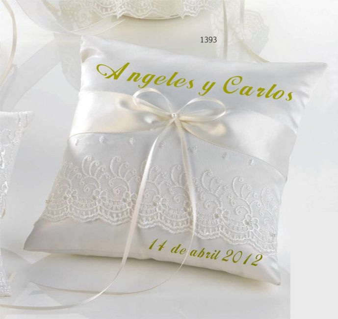 Cojines para la Ceremonia Religiosa - 15