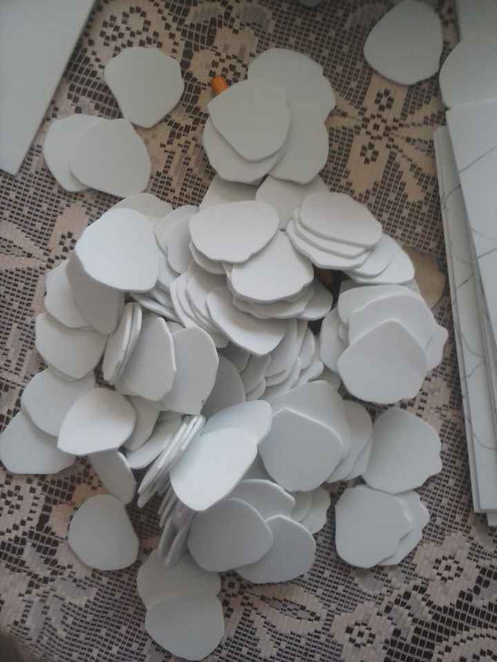 Diy petalos de goma eva o papel foamy  - 5