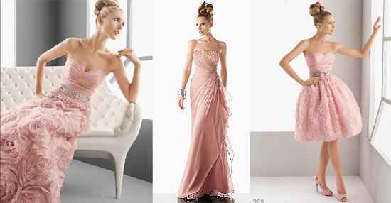Vestidos en palo de rosa