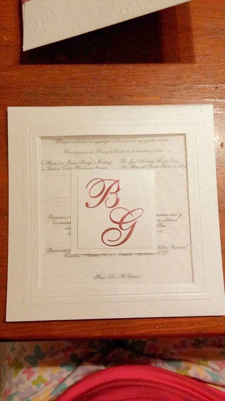 Nuestra invitacion 