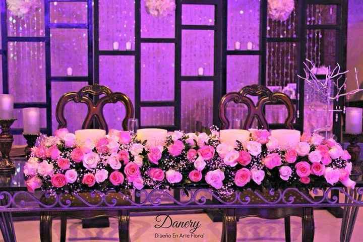 Nuestra mesa de novios