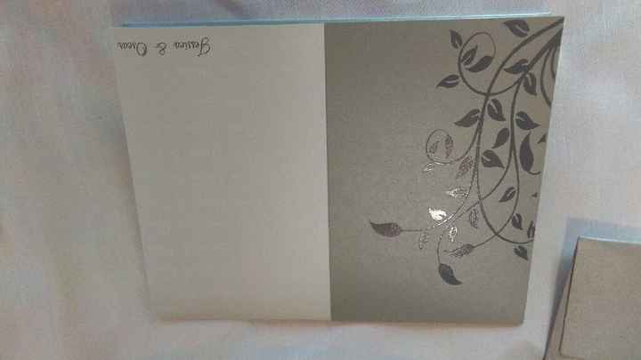 Por fin mis invitaciones  (que escogió mi prometido) - 4