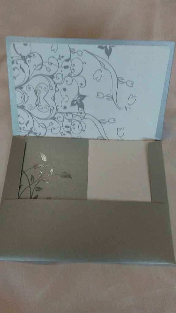 Por fin mis invitaciones  (que escogió mi prometido) - 7