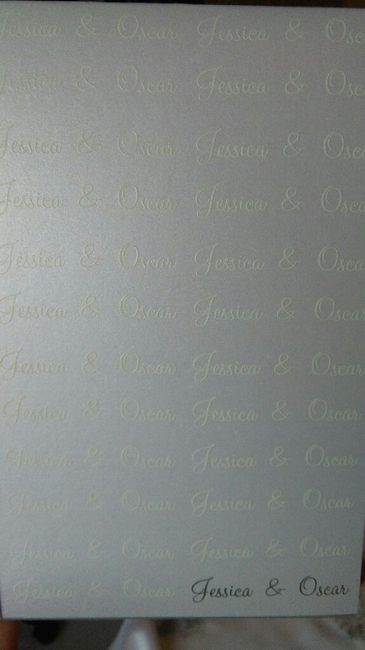 Por fin mis invitaciones  (que escogió mi prometido) - 6