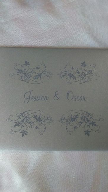 Por fin mis invitaciones  (que escogió mi prometido) - 8