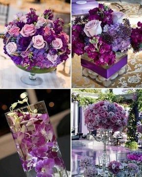 Tema de boda: grape color uva Vs Rose gold. - 4