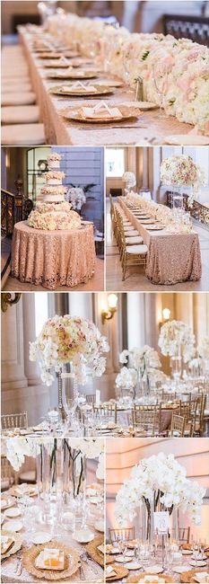 Tema de boda: grape color uva Vs Rose gold. - 24