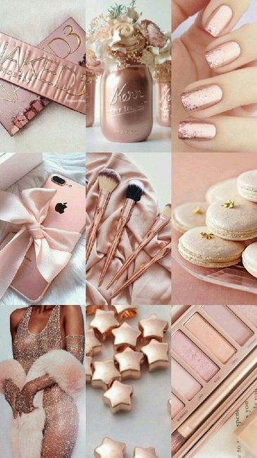 Tema de boda: grape color uva Vs Rose gold. - 25