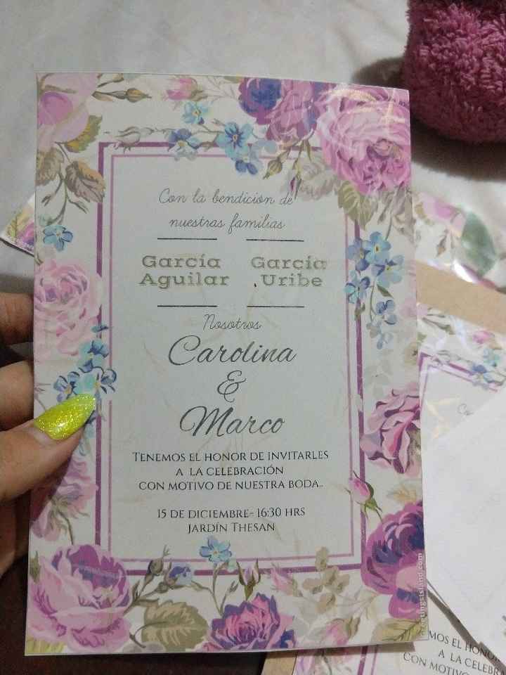 Nuestras invitaciones! - 1