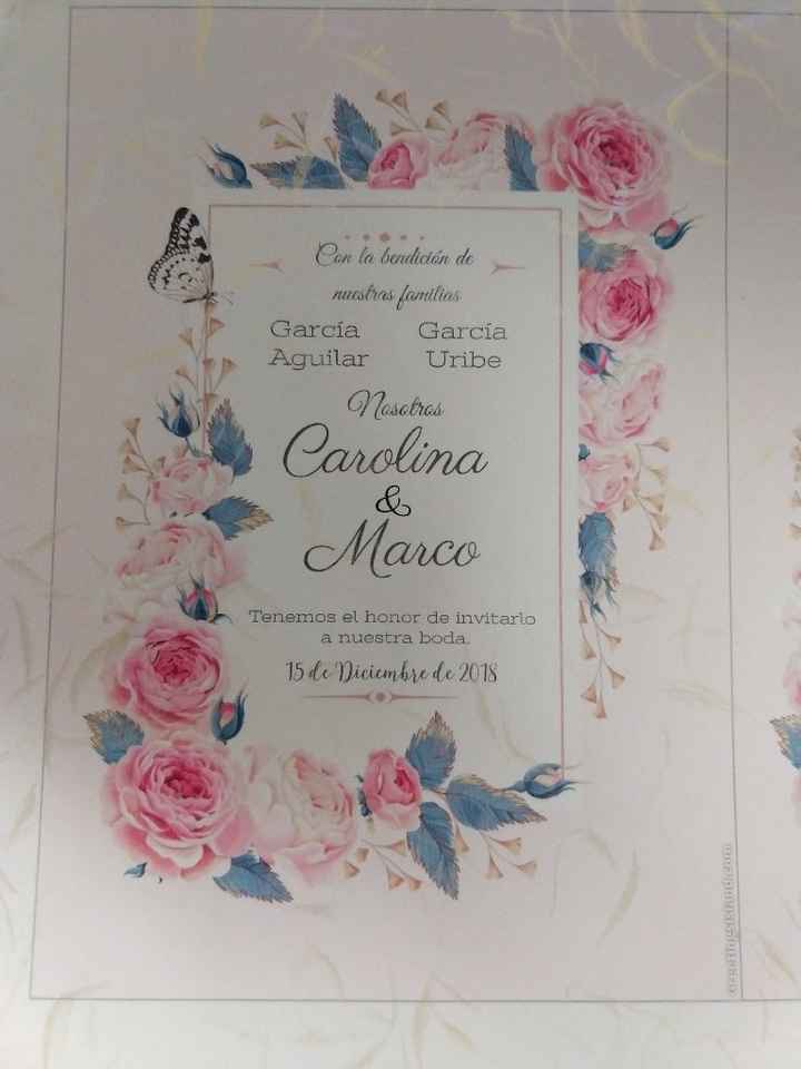 Nuestras invitaciones! - 1