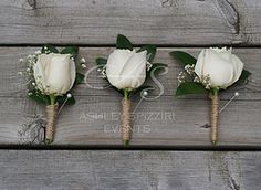 Boutonnier para el novio. - 3