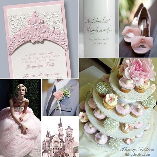 toda una boda de princesa en rosado!! 