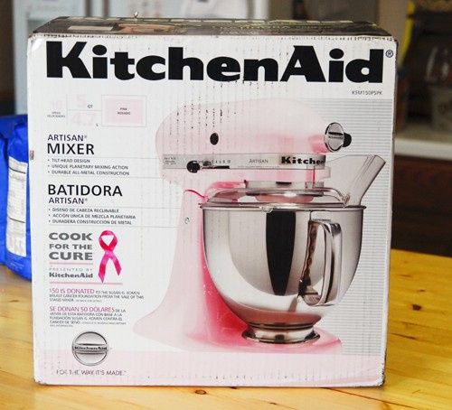 por cierto kitchen aid tambien tiene campaña para crear conciencia yy donan un porcentaje de la vent
