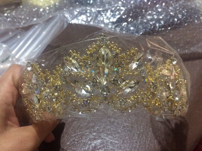 Llego mi Tiara - Alliexpress 👸🏻👑❤️👰🏻 - 5