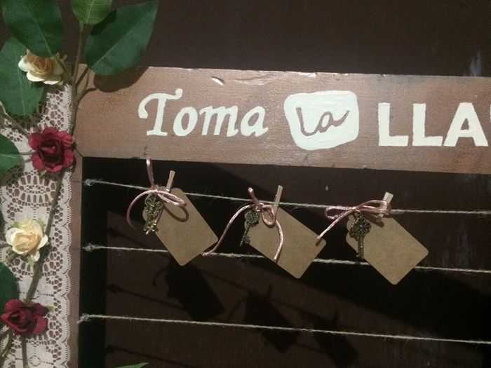 diy Marco para asignar mesas! 🗝🎀🌹 - 14