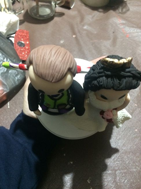 Mis monitos para el pastel... te amo como buzz - 2