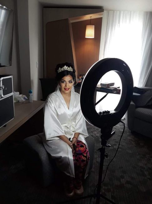 Mi getting ready no oficial 👰🏻📸 - 2