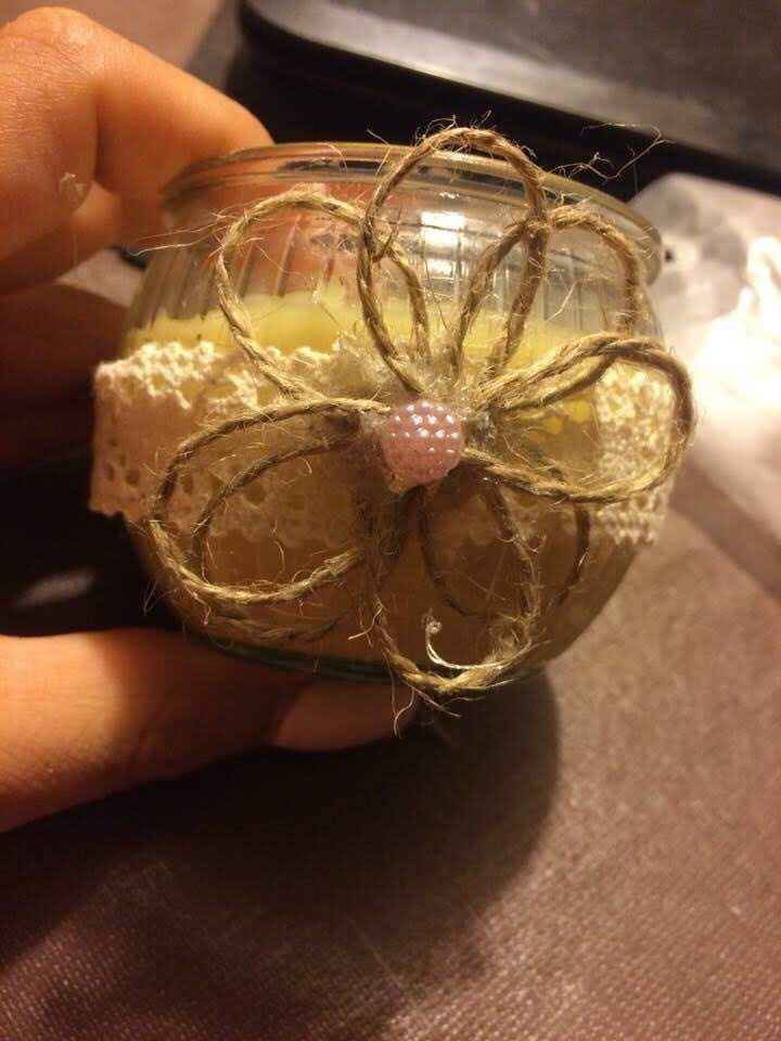 Velas para las mesas