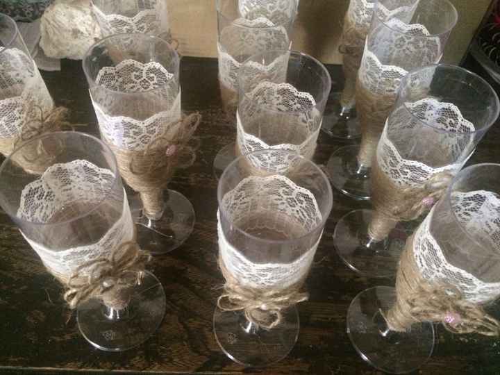 Copas para el brindis- padrinos y familia - 2