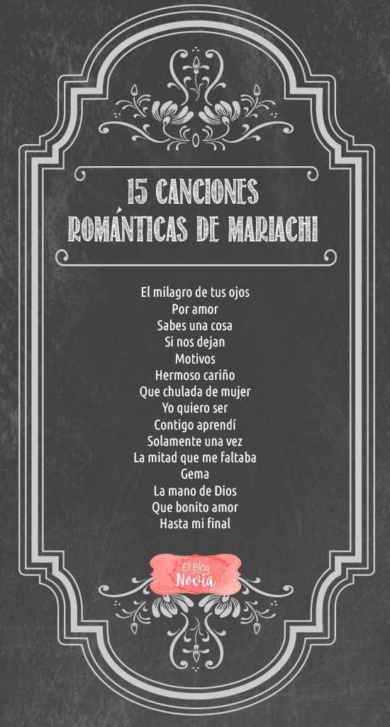 Canciones romanticas en Mariachi - 1