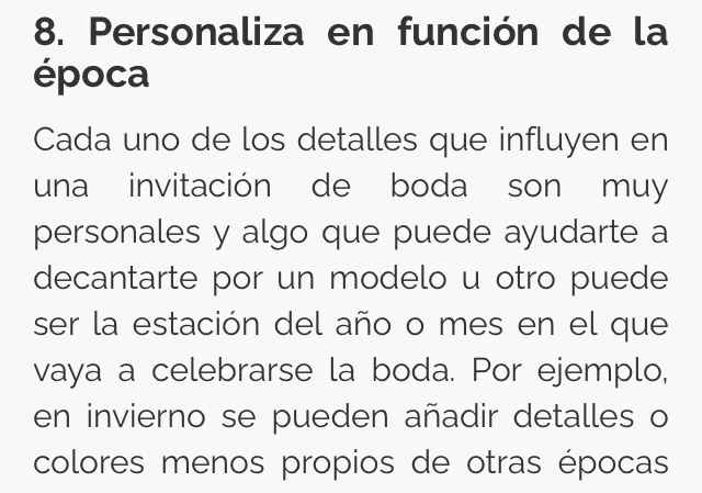 Tips para crear tus invitaciones... 💍 - 9