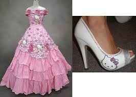 vestido y zapatos