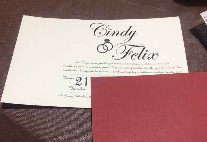 Mis invitaciones ya estan en casa!! 💌 - 1