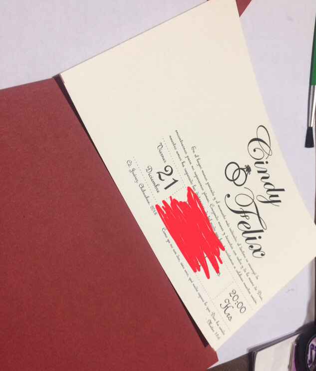 Mis invitaciones terminadas 💌 - 2