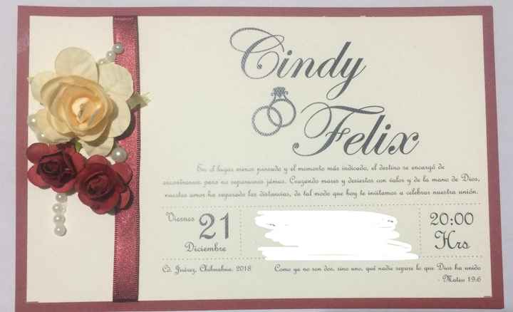 Mis invitaciones terminadas 💌 - 6