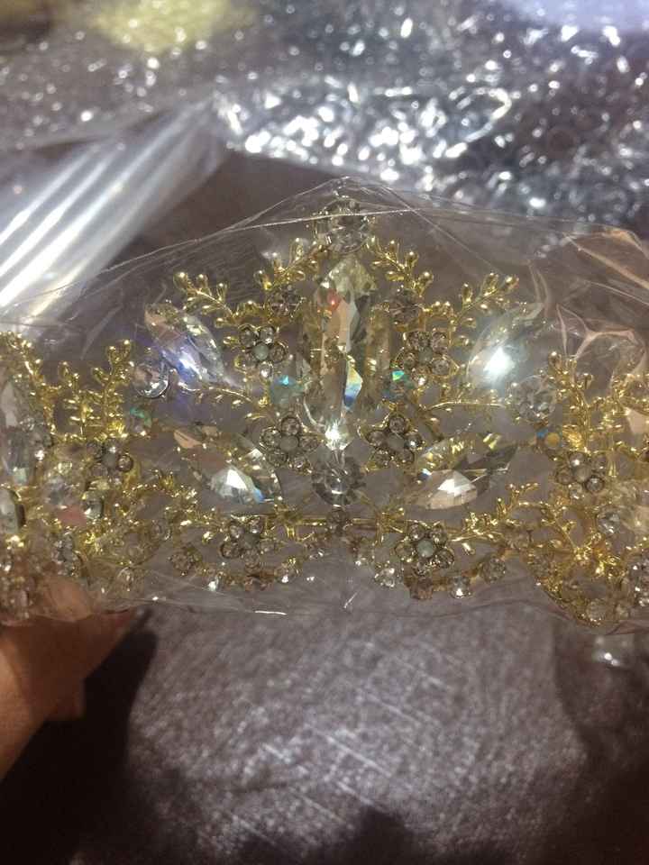 Por fin en mis manos...tocado de novia ✅👰🏼 - 1