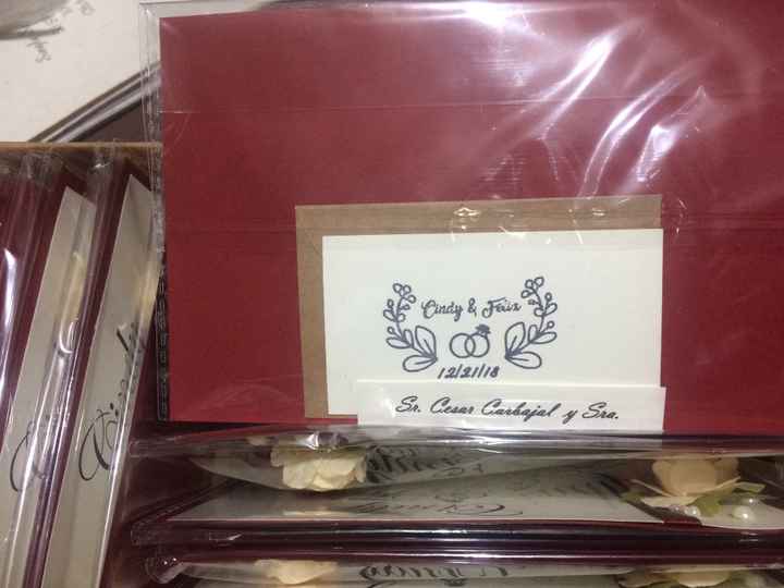 Caja para invitaciones y a entregar!! 📦💌🛫 - 5
