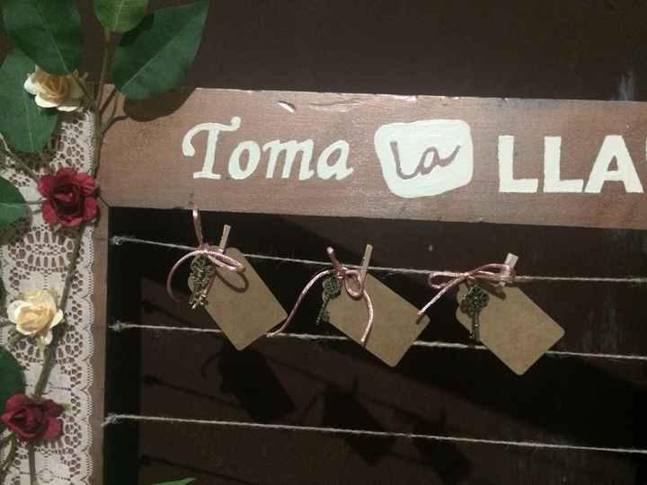 diy Marco para asignar mesas! 🗝🎀🌹 - 14