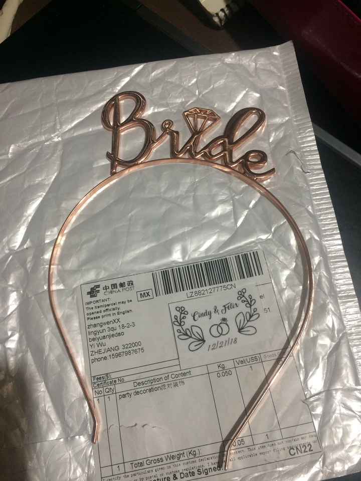 Diadema para brunch de despedida 👸🏻 - 2