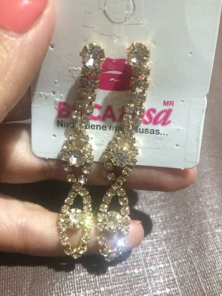 Aretes para el gran dia 👰🏻 - 1