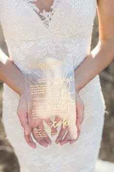 Invitaciones en acrílico- tendencia 2019 - 4