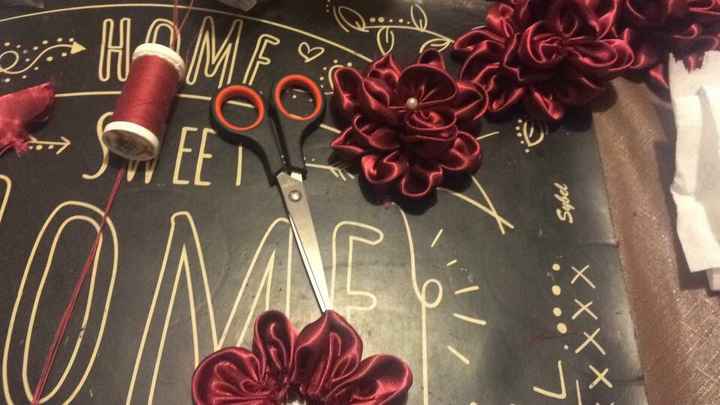 Mis flores de tela! 💐 - 3