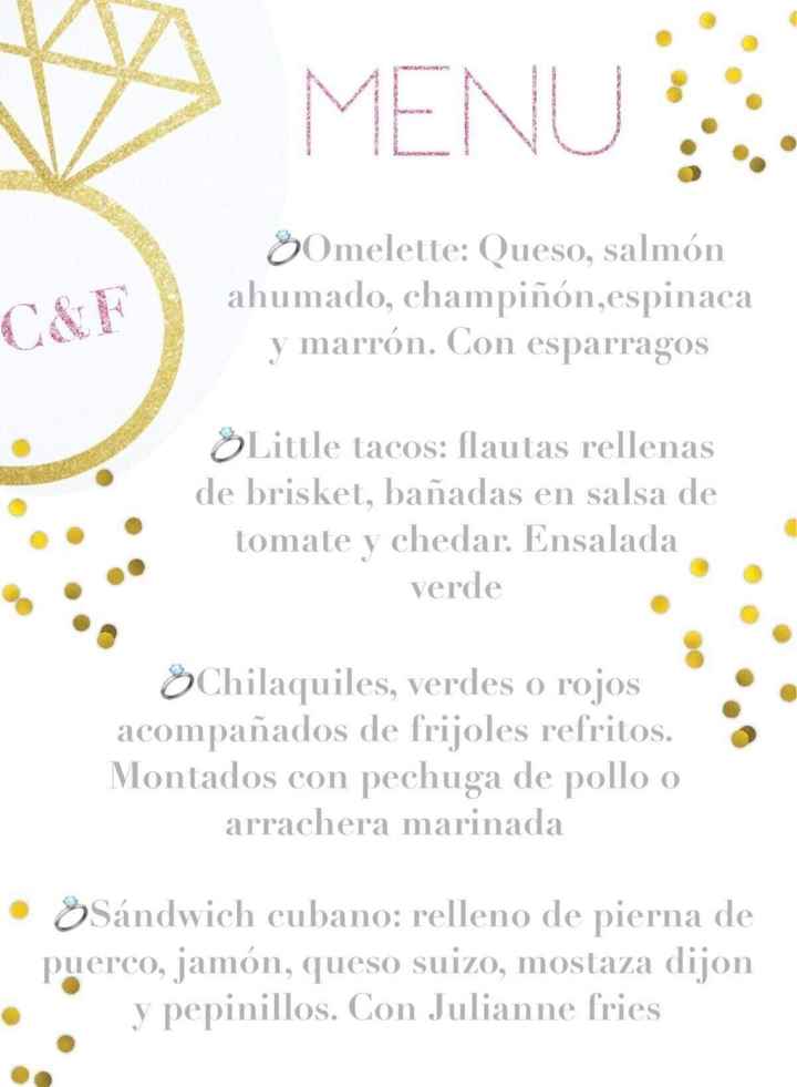 Dulceros para mi brunch de despedida 💍💃🏻 - 7